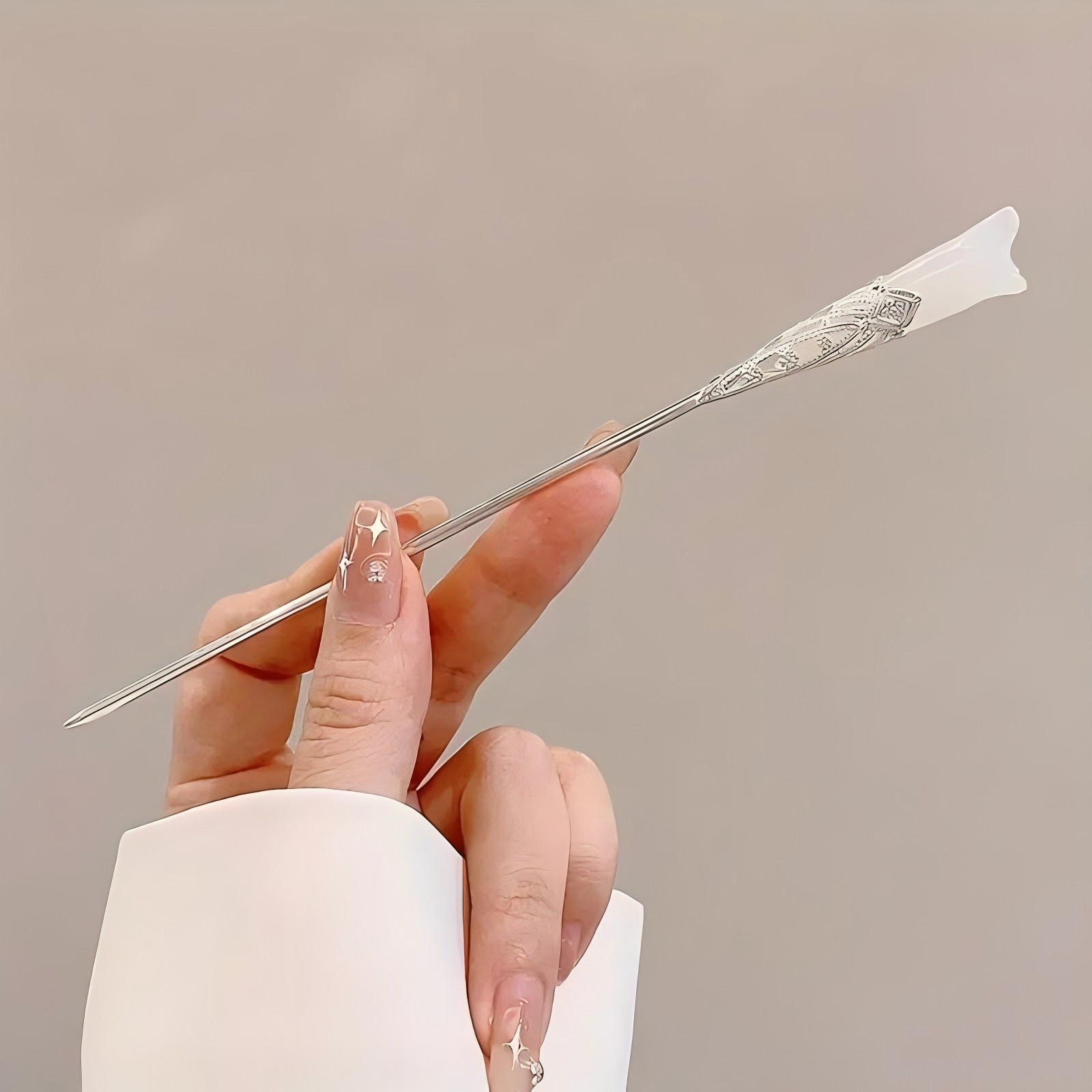 1/6 個エレガントな中国風のタッセルヘアスティック伝統的な - Hanbok Hair Pin のレビューと価格