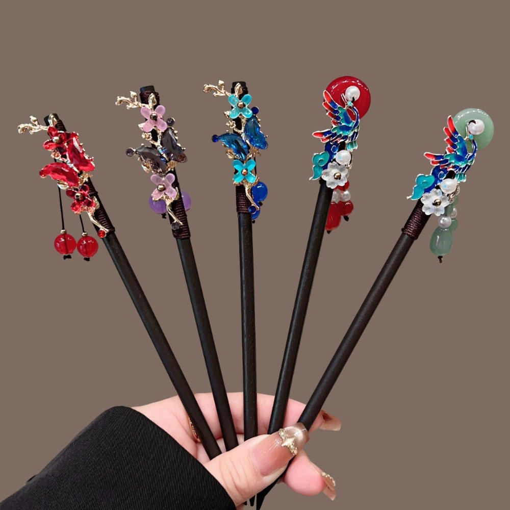 1pc 絶妙なファッション鮮やかな中国のヘアスティックアソー - Hanbok Hair Pin のレビューと価格
