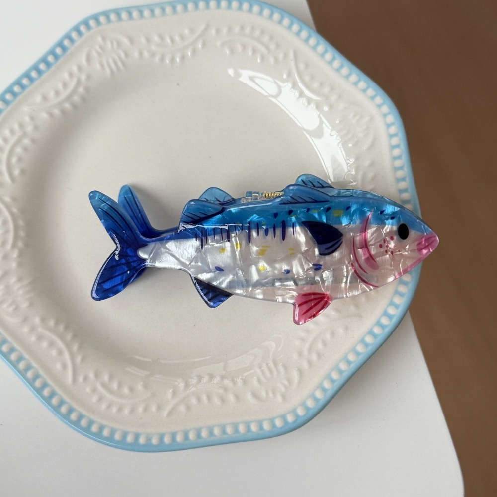 ヘアピン 海洋動物 ヘアクリップ ツナ PVC 海洋生物 魚 - Korean Lifestyle & Kids Boutique Photos のレビューと価格